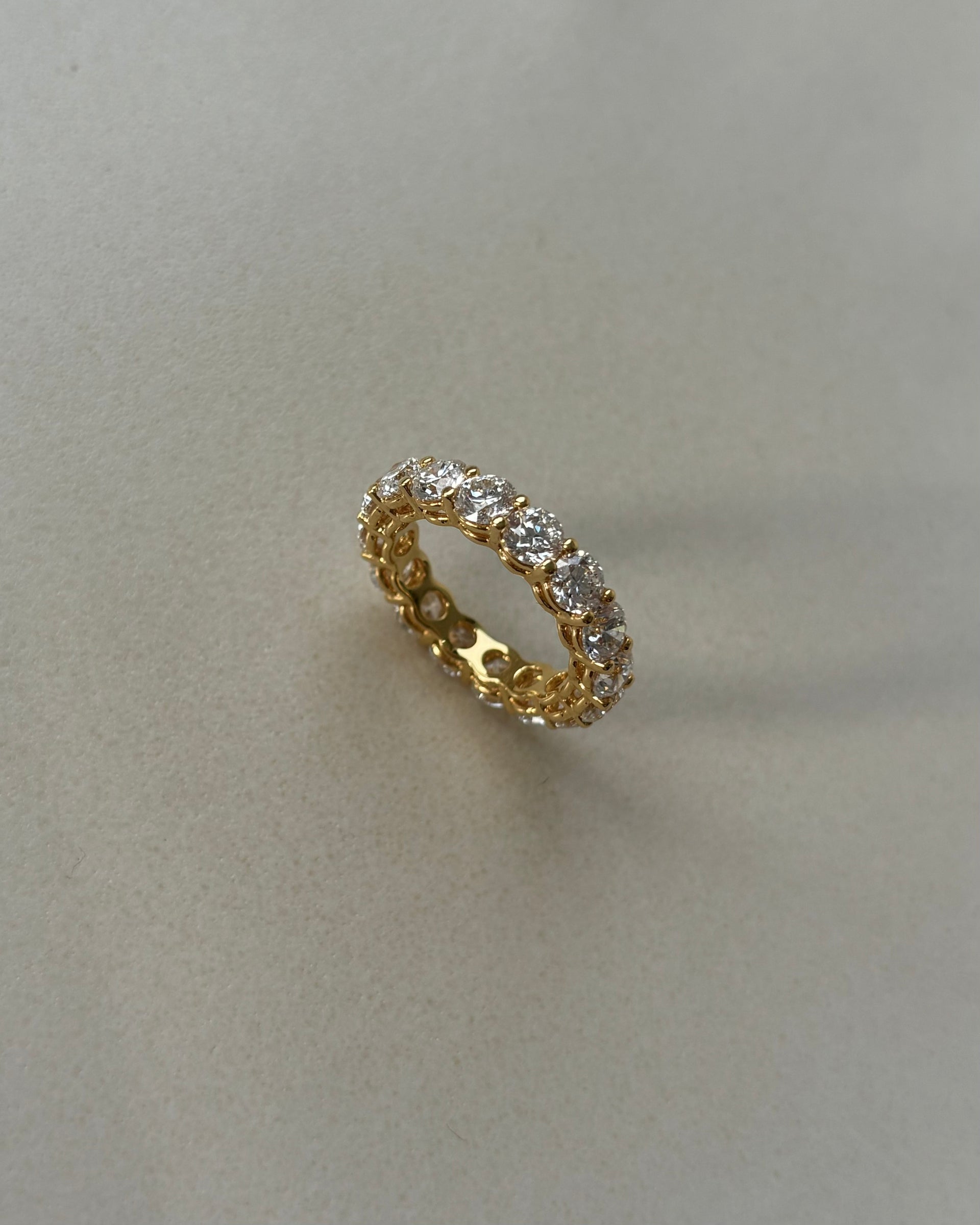 Round Brilliant Diamond Eternity Ring - 0.10ct each