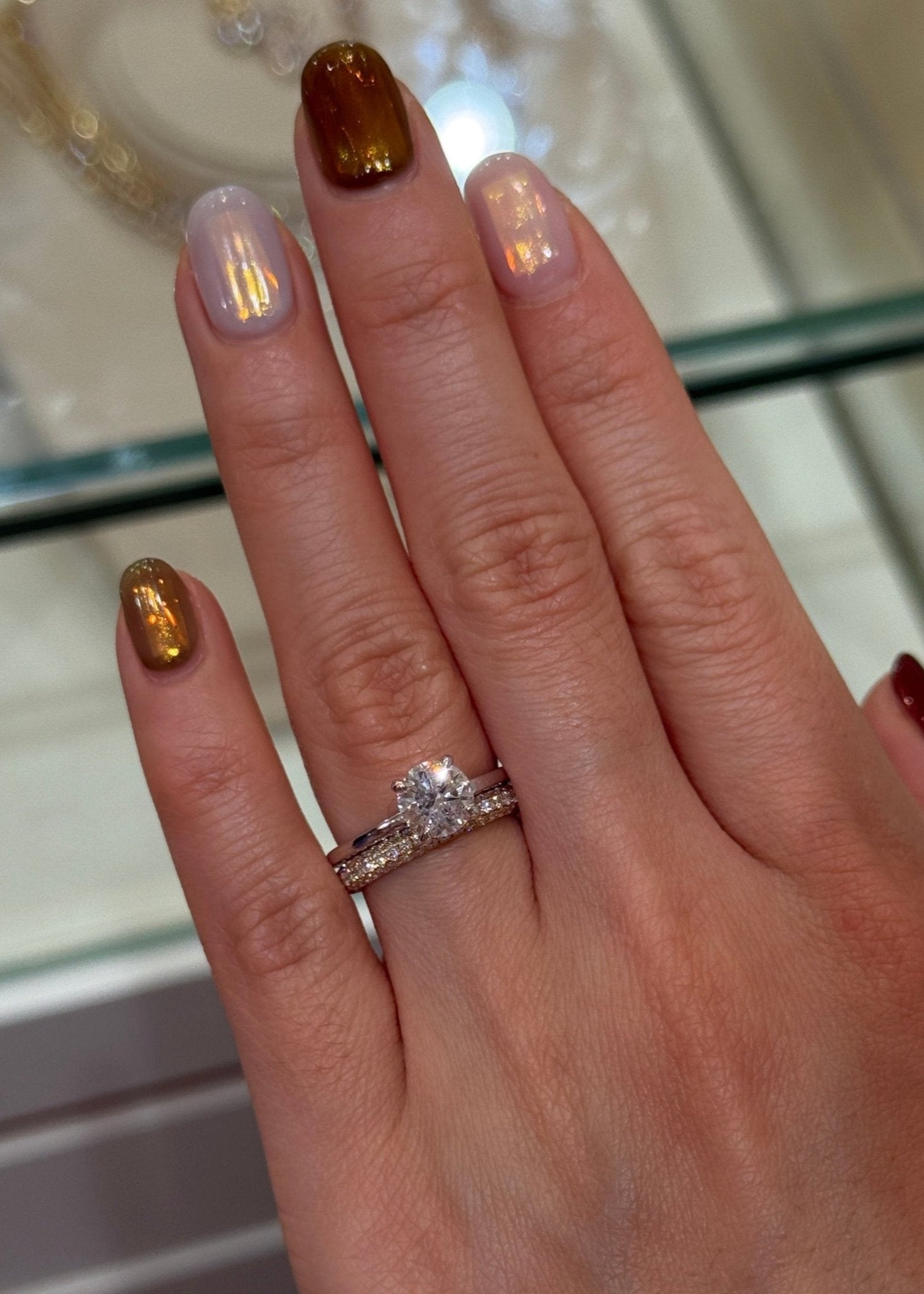Andrea Diamond Open Ring - SIA Jewelry
