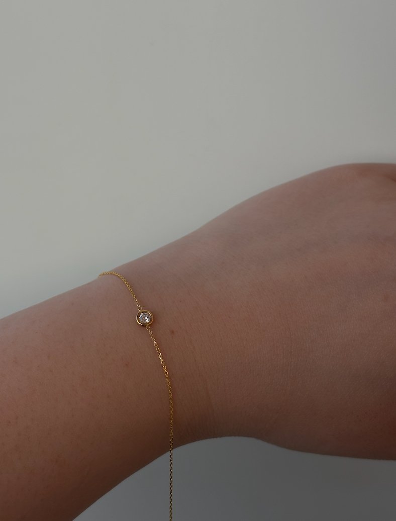 Bezel Diamond Bracelet - SIA Jewelry
