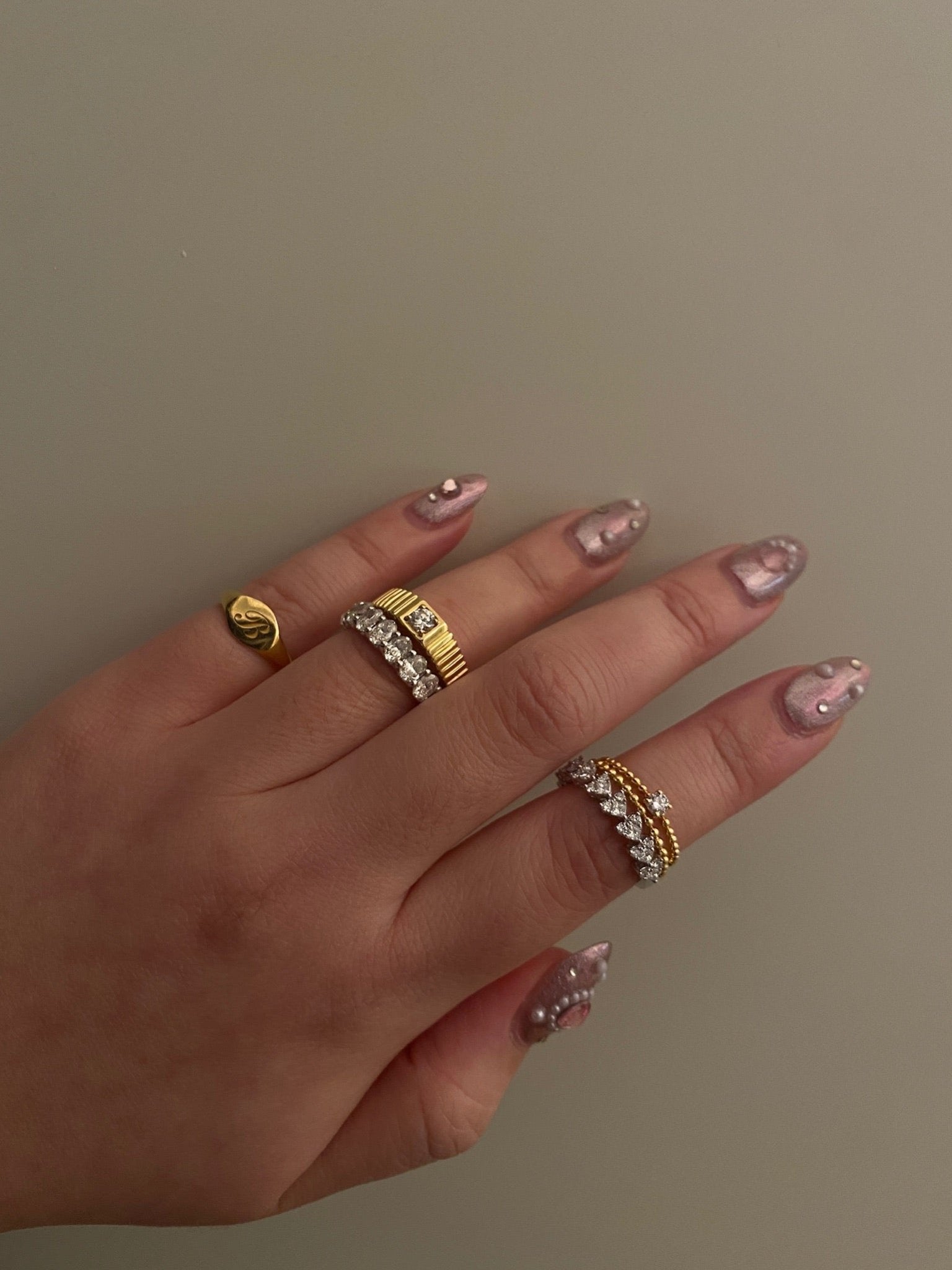 Bullet Gold Ring - SIA Jewelry