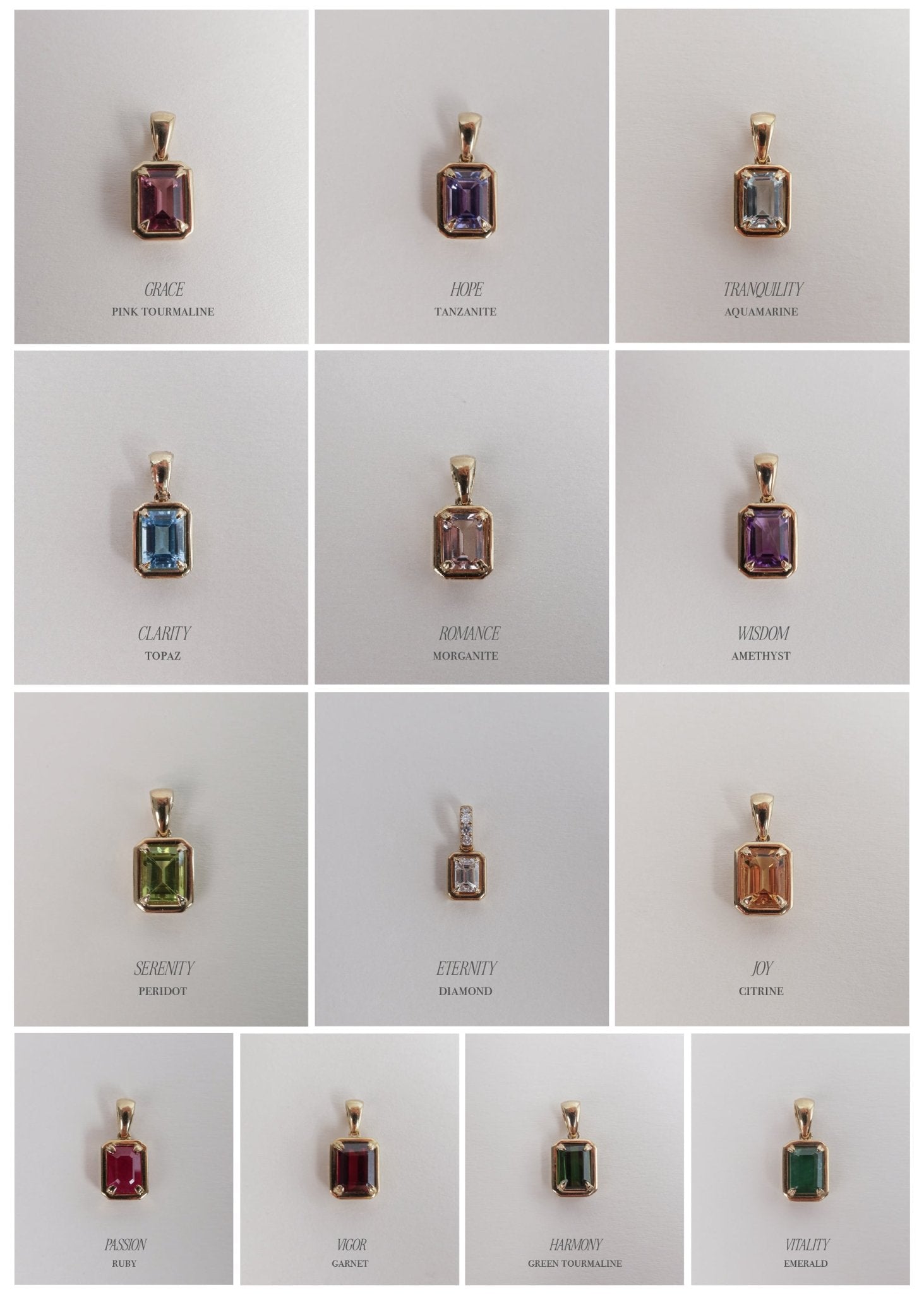 Essence of Emotion - Golden Charm - SIA Jewelry
