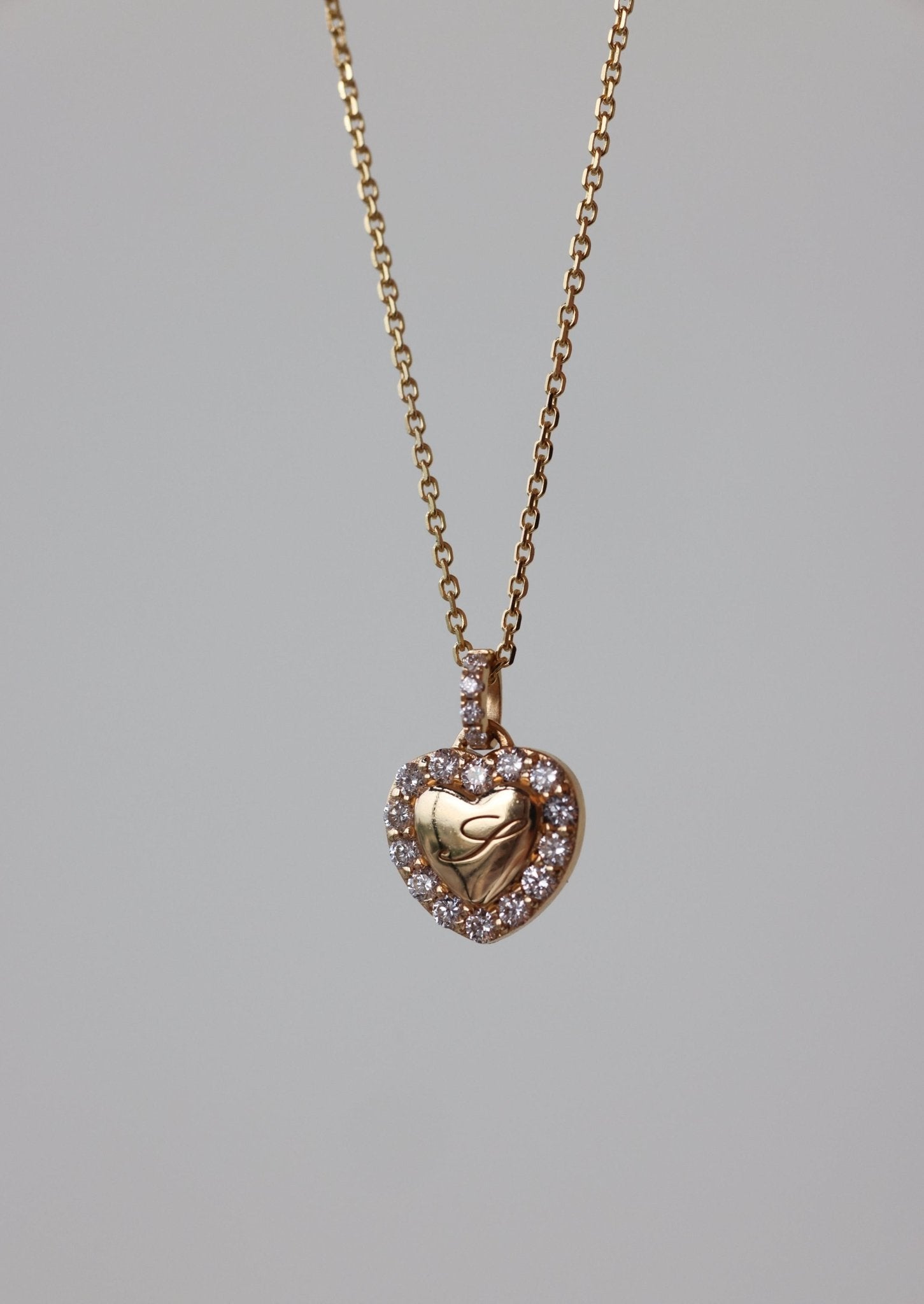 Kylie Heart Diamond Pendent - SIA Jewelry