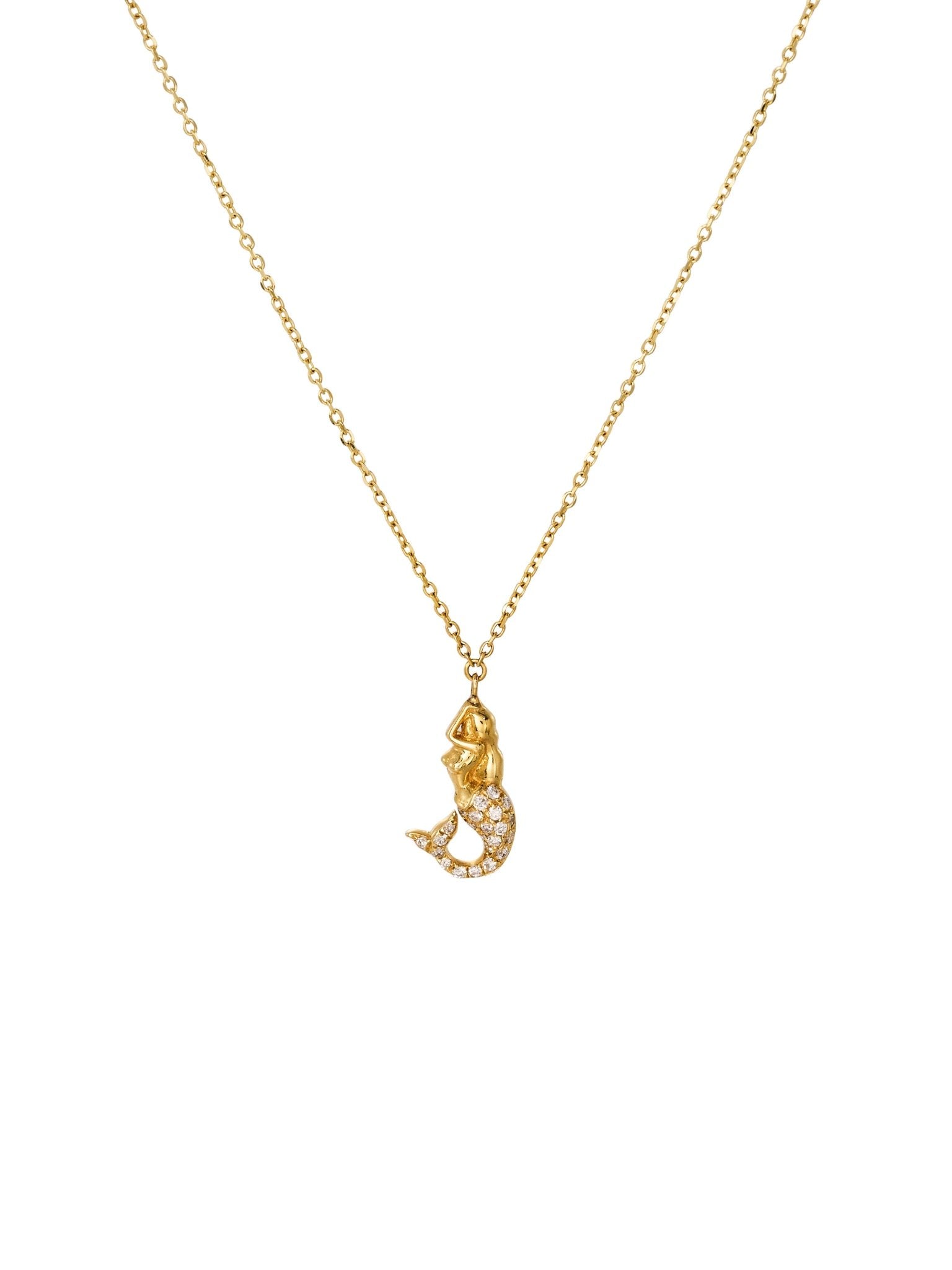 Mermaid Diamond Necklace - SIA Jewelry