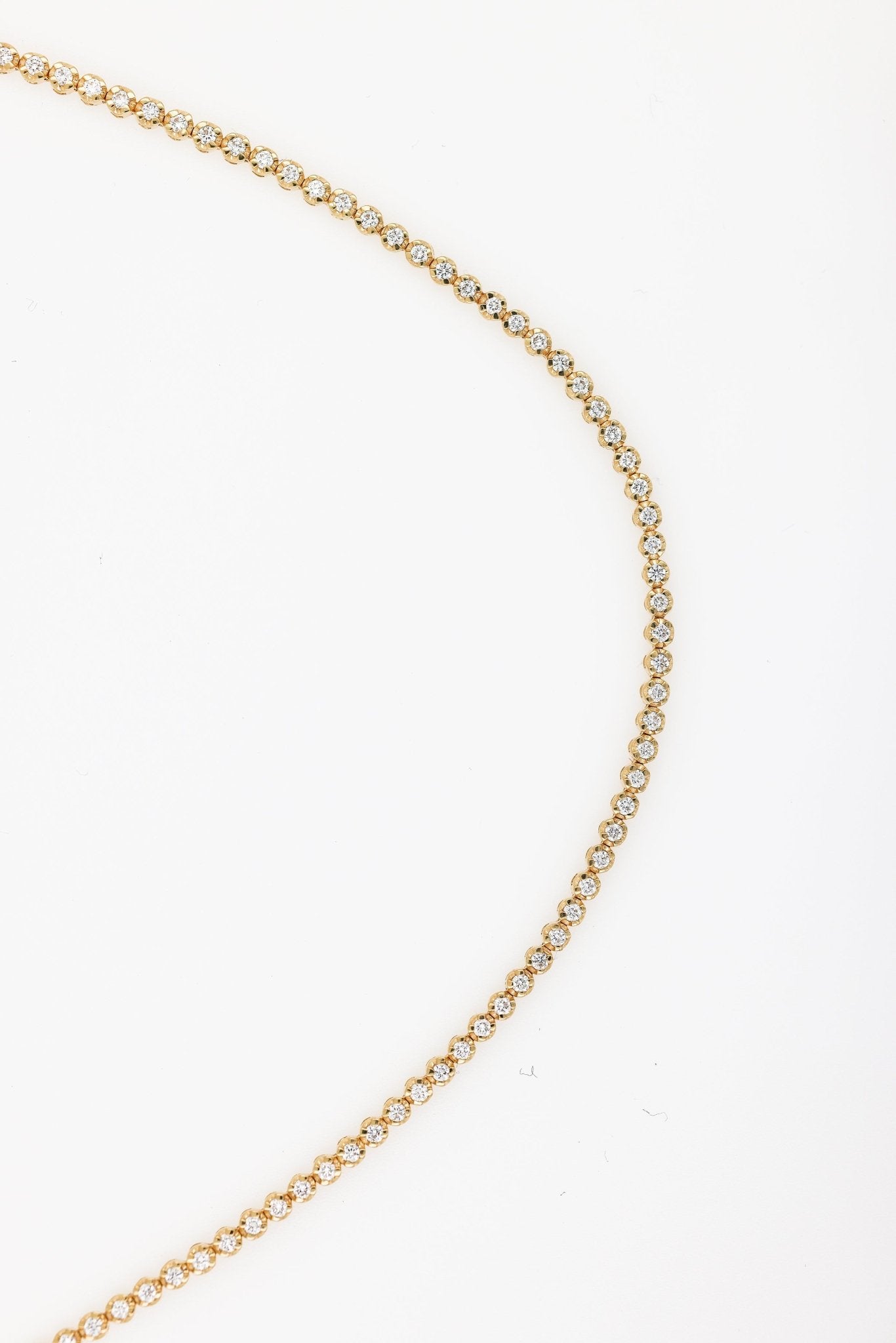 Petite Nadia Tennis Diamond Necklace - SIA Jewelry