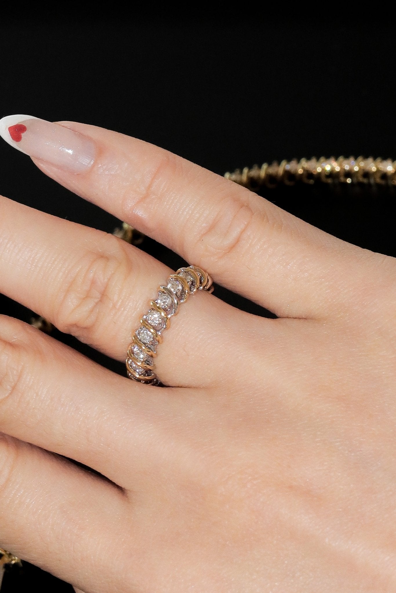 Sadie Diamond Eternity Ring - SIA Jewelry