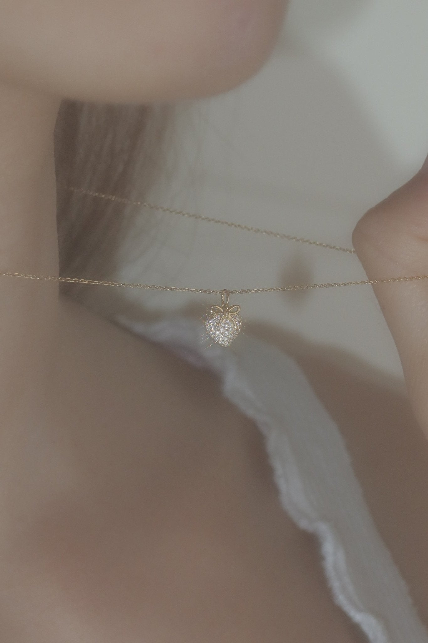 SIA x WULT Lover's Knot Diamond Pendant - SIA Jewelry