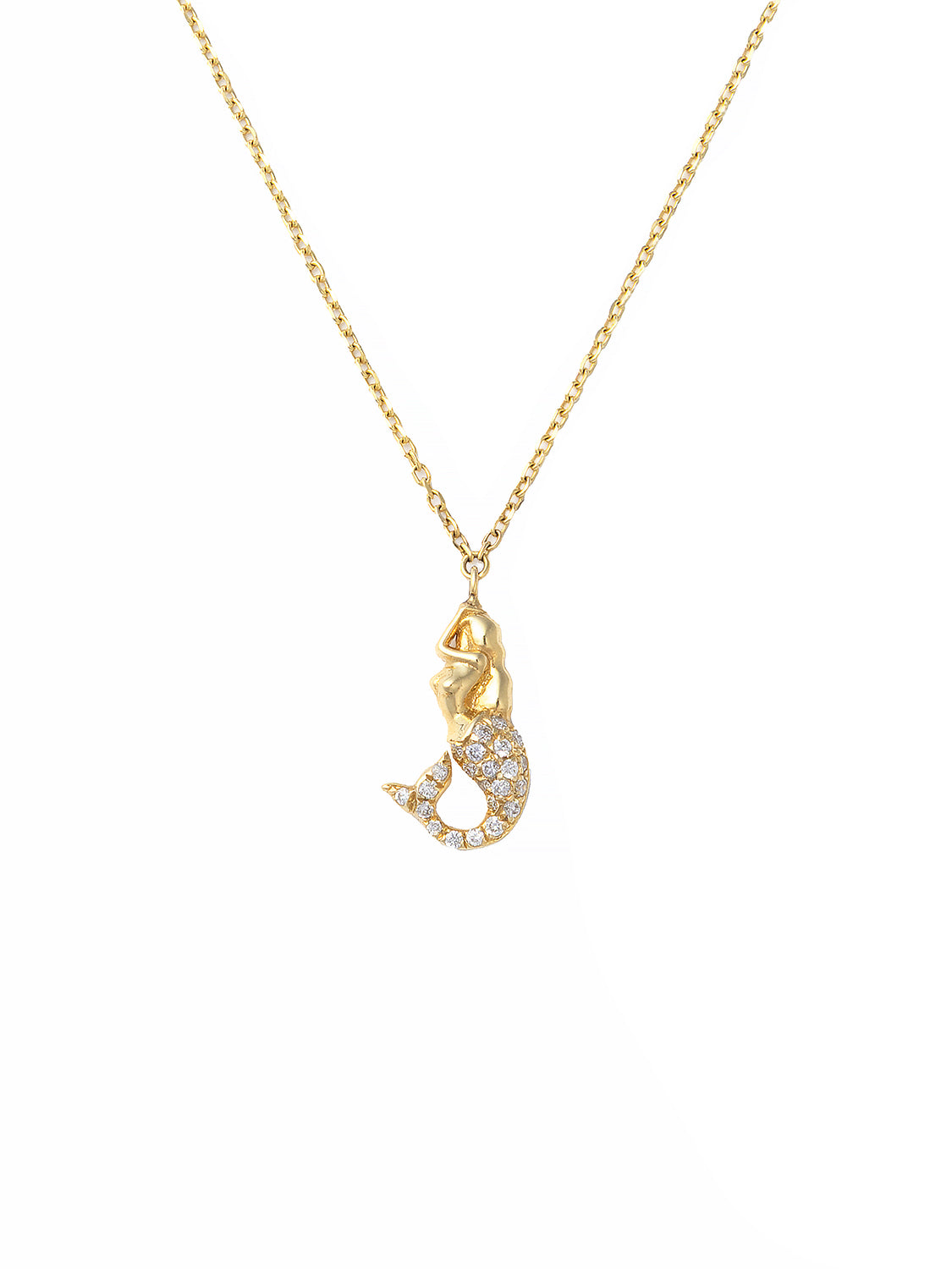 Mermaid Diamond Necklace