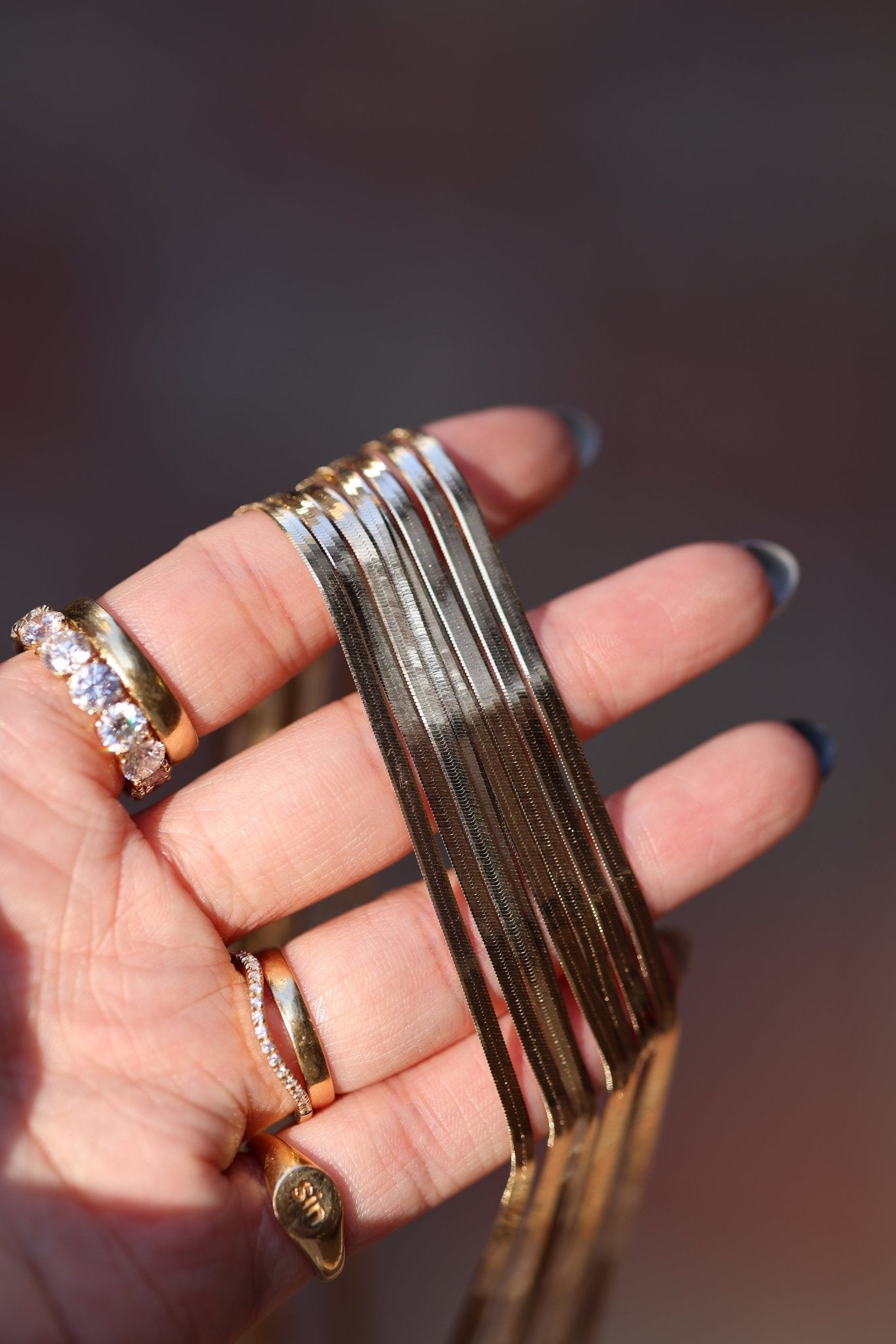 Snake Gold Chain - SIA Jewelry