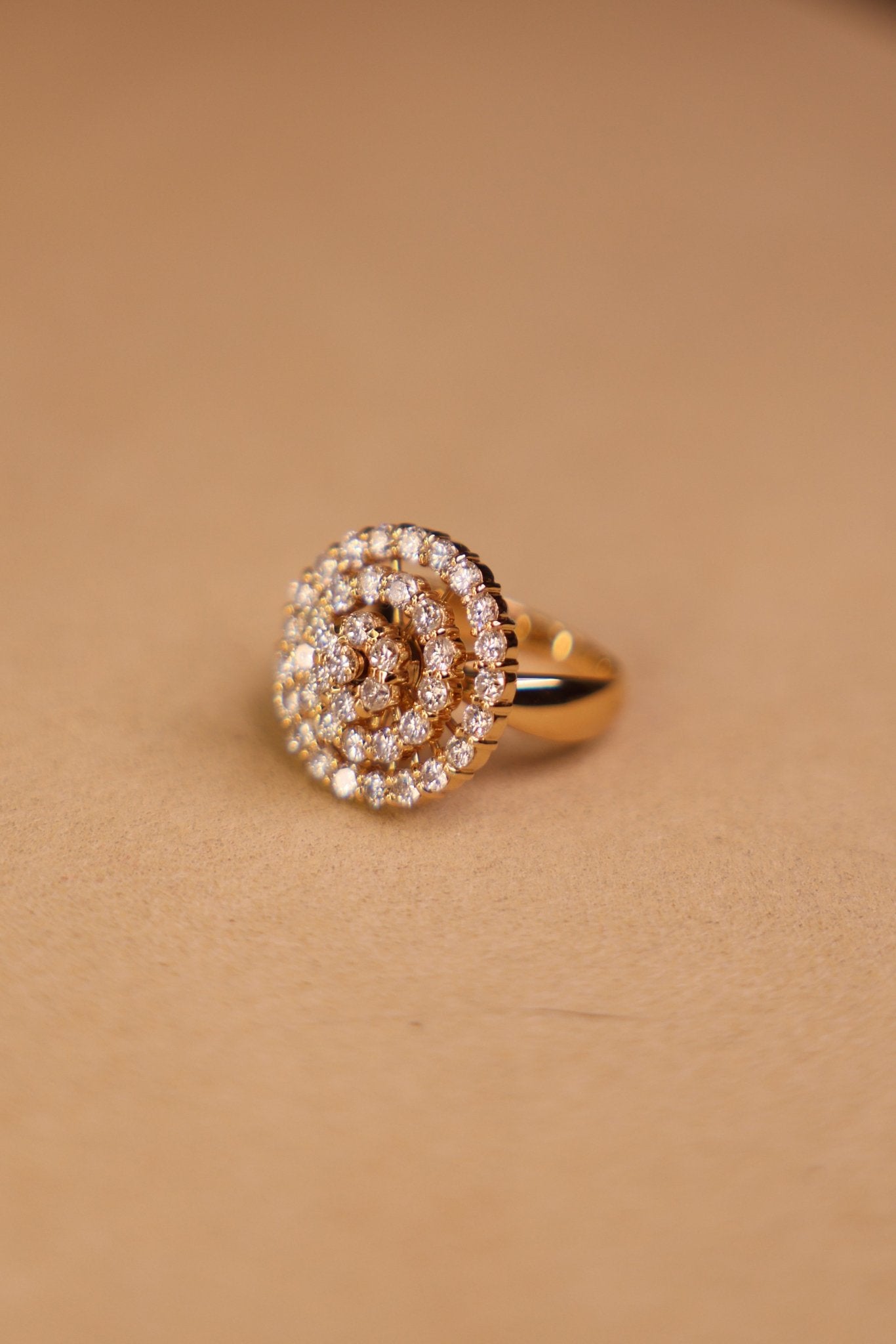 Vintage Diamond Worry Ring - SIA Jewelry