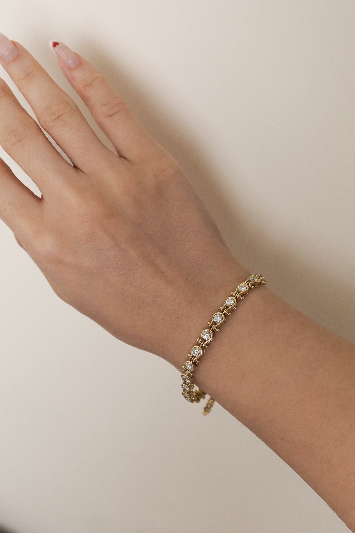 Vintage Helena Diamond Bracelet - SIA Jewelry
