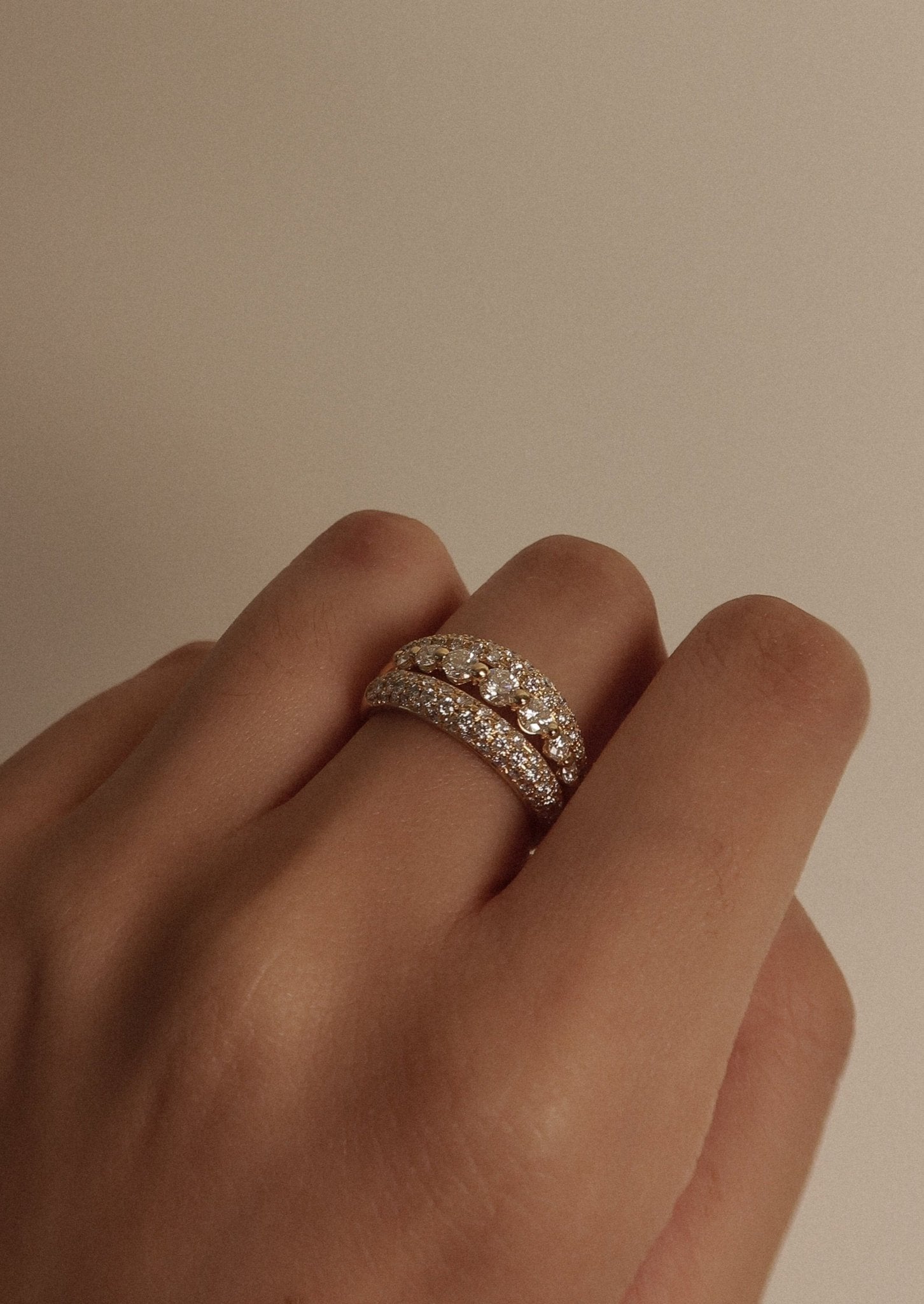 Vintage Trio Diamond Ring - SIA Jewelry