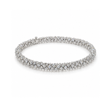 Liquid Gold Snake Diamond Bracelet