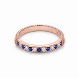 Forma Blue Sapphire Wrap Band Ring