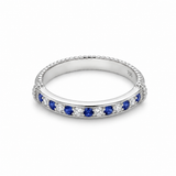 Forma Blue Sapphire Wrap Band Ring