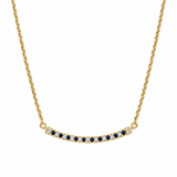 Forma Blue Sapphire Necklace