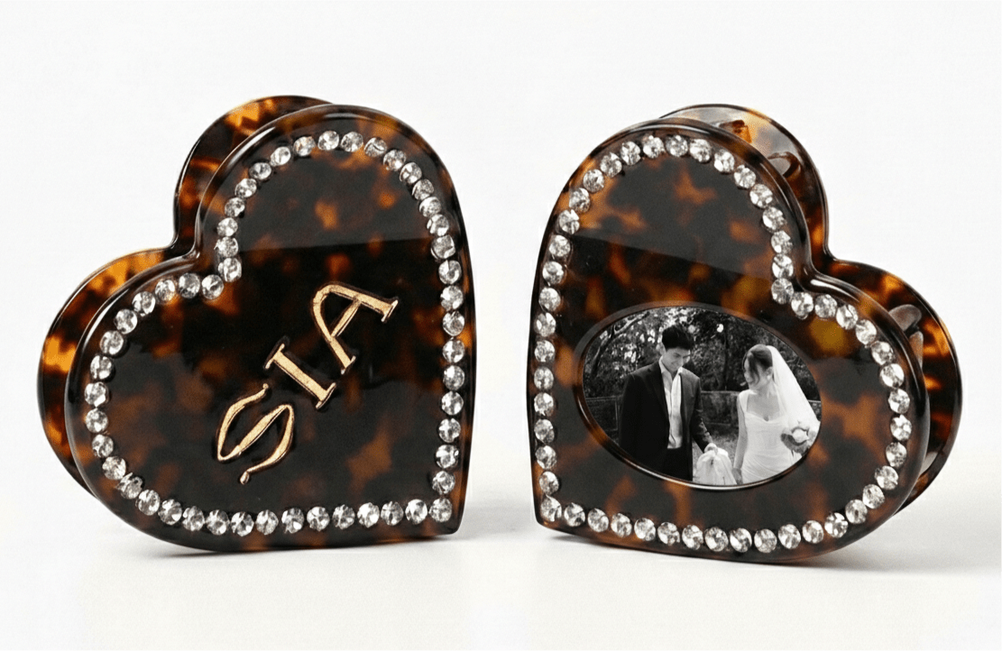 Affection Photo Hair Claw - SIA Jewelry