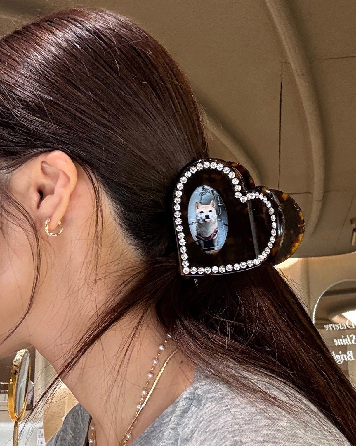 Affection Photo Hair Claw - SIA Jewelry