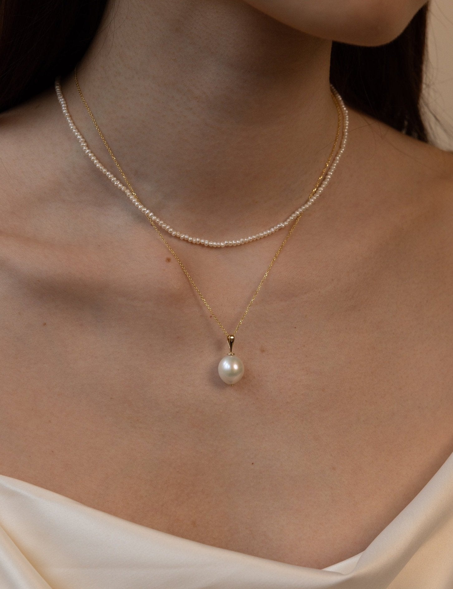 Asha Baby Pearl Necklace - SIA Jewelry