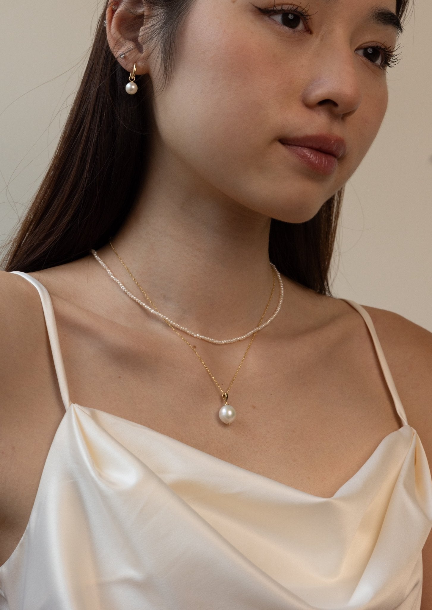 Asha Baby Pearl Necklace - SIA Jewelry