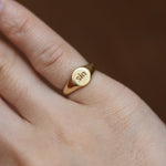 Baby Signet Ring - SIA Jewelry