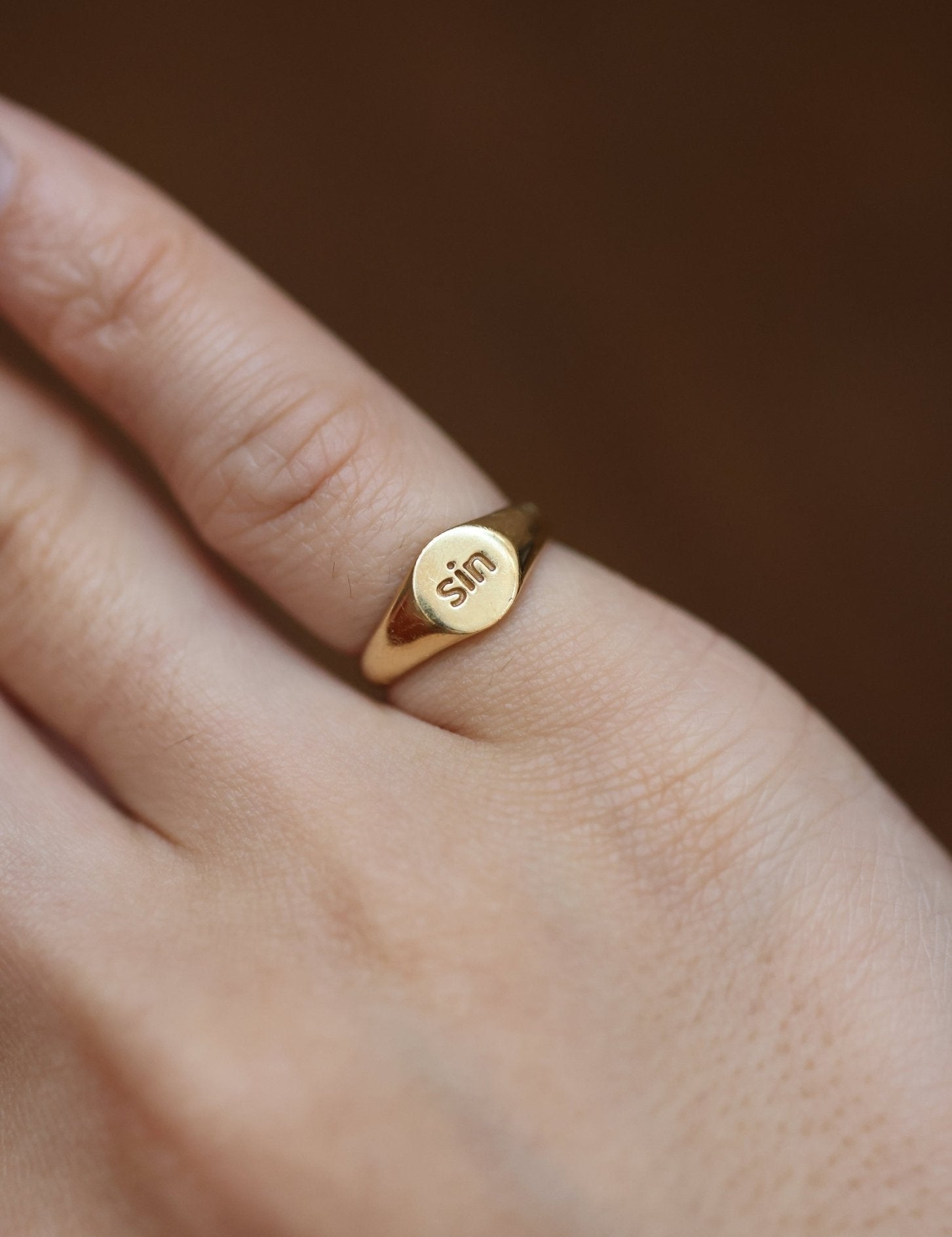 Baby Signet Ring - SIA Jewelry