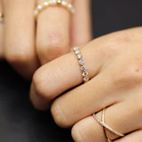 Ballet Diamond Eternity Ring - SIA Jewelry