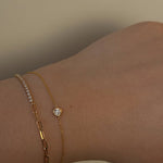 Bezel Diamond Bracelet - SIA Jewelry