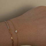 Bezel Diamond Bracelet - SIA Jewelry