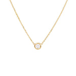 Bezel Diamond Necklace - SIA Jewelry