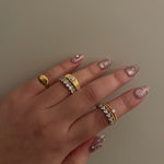 Bullet Gold Ring - SIA Jewelry