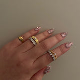Bullet Gold Ring - SIA Jewelry
