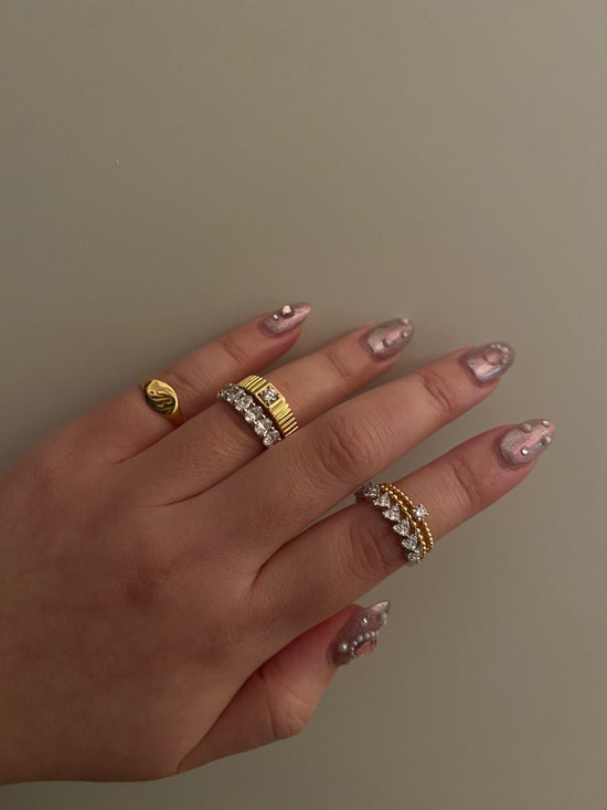 Bullet Gold Ring - SIA Jewelry