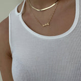 California Nameplate Chain - SIA Jewelry