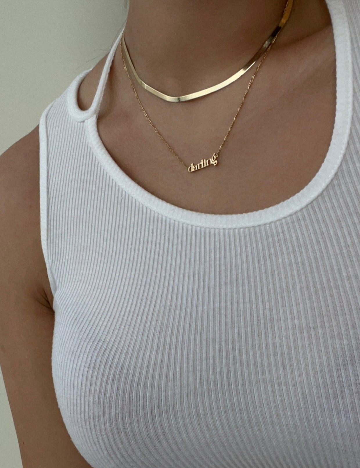 California Nameplate Chain - SIA Jewelry