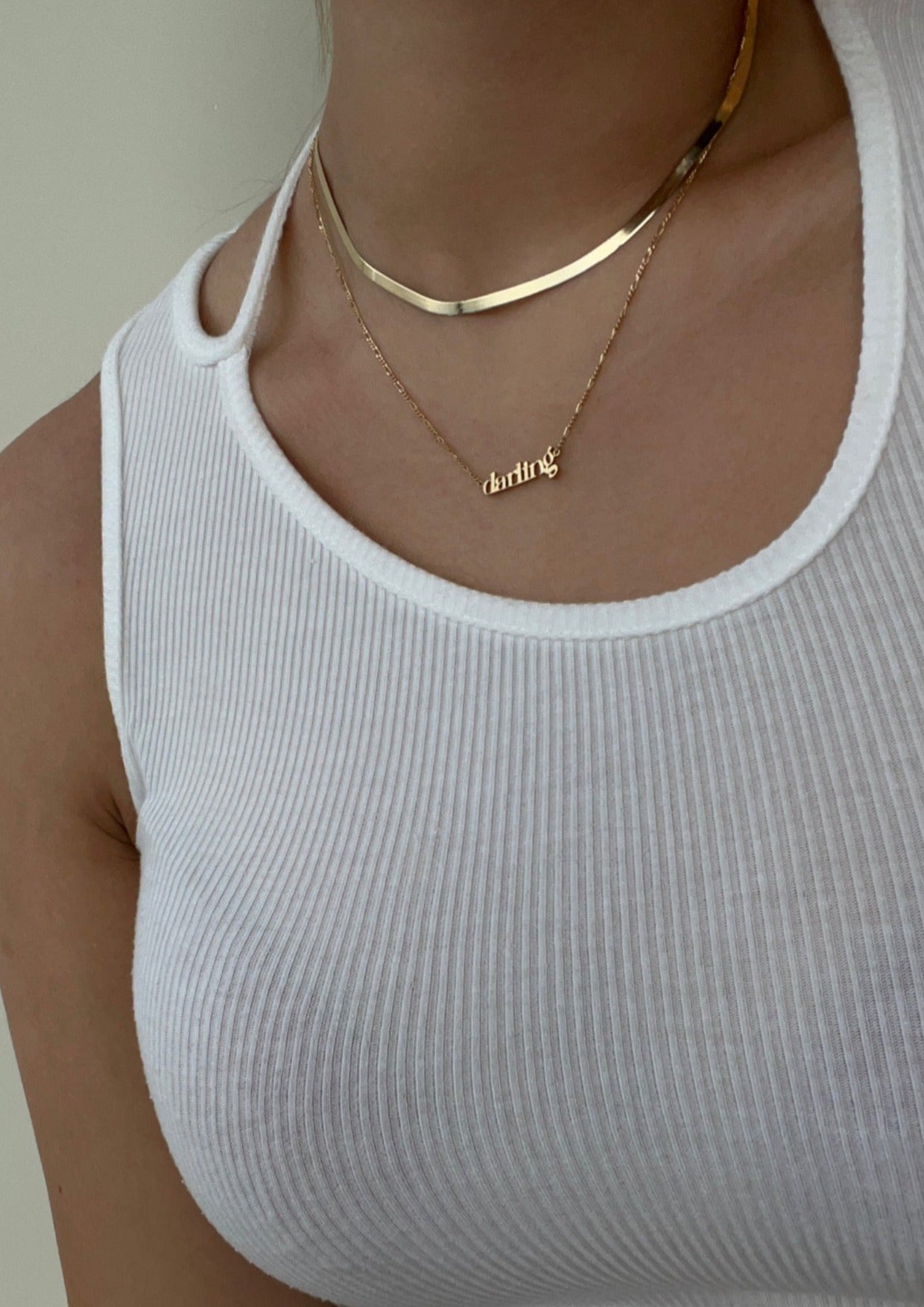 California Nameplate Chain - SIA Jewelry