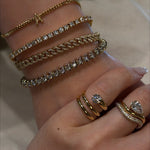 Charmaine Trinity Diamond Ring - SIA Jewelry