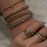 Charmaine Trinity Diamond Ring - SIA Jewelry