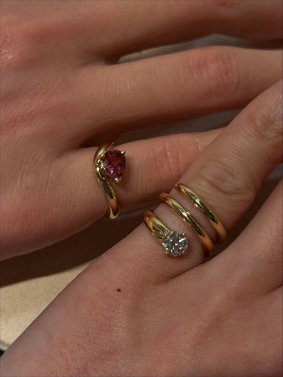 Charmaine Trinity Diamond Ring - SIA Jewelry