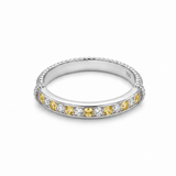 Forma Yellow Sapphire Wrap Band Ring