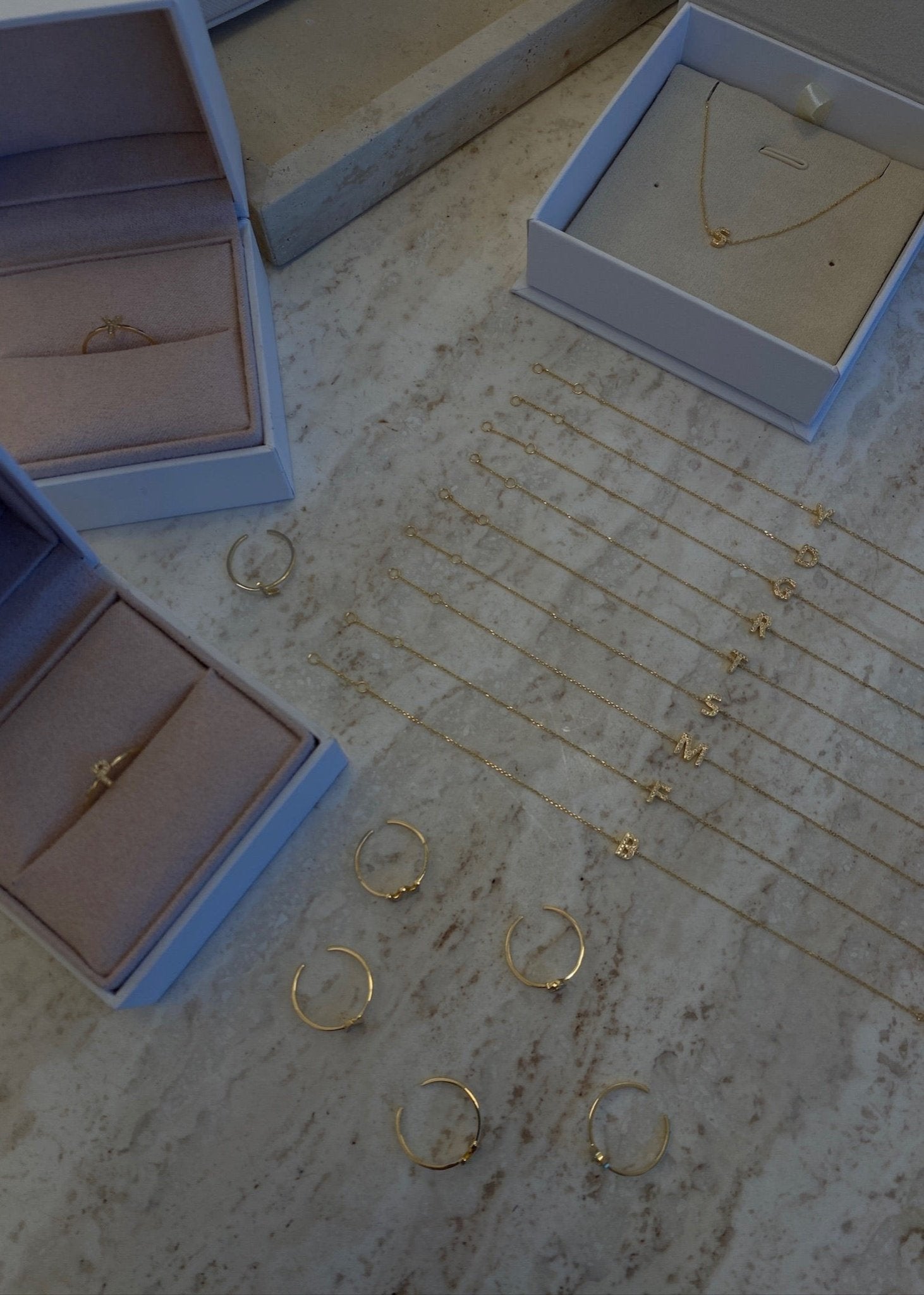 Classic Diamond Initial Bracelet - SIA Jewelry