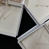 Classic Diamond Initial Necklace - SIA Jewelry