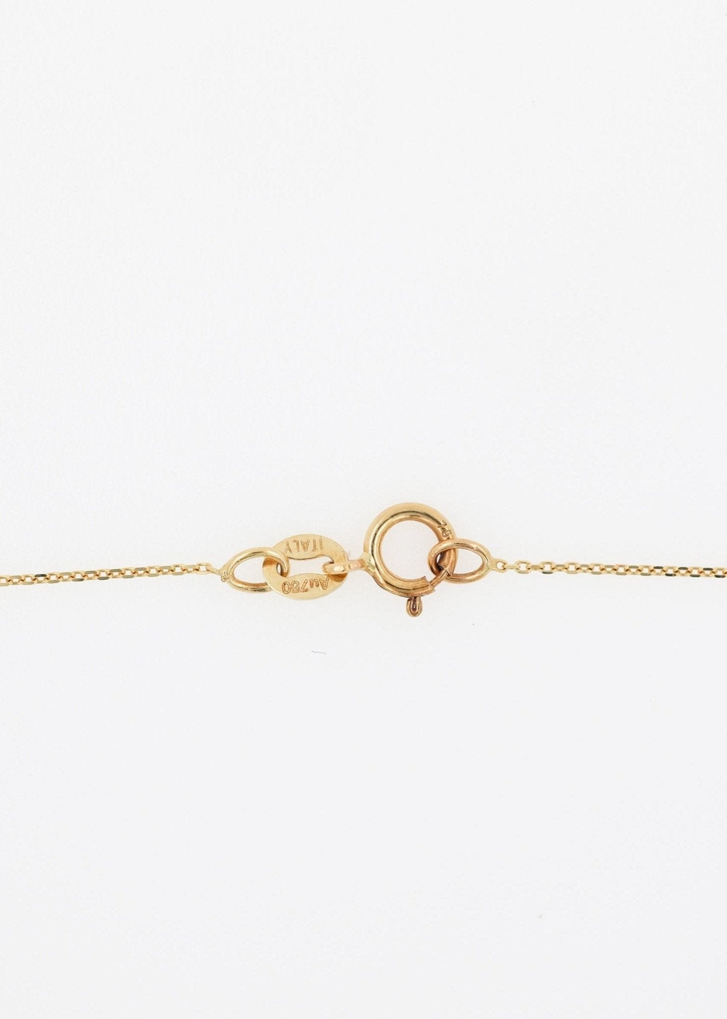 Classic Diamond Initial Necklace - SIA Jewelry