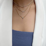 Classic Diamond Tennis Necklace - SIA Jewelry