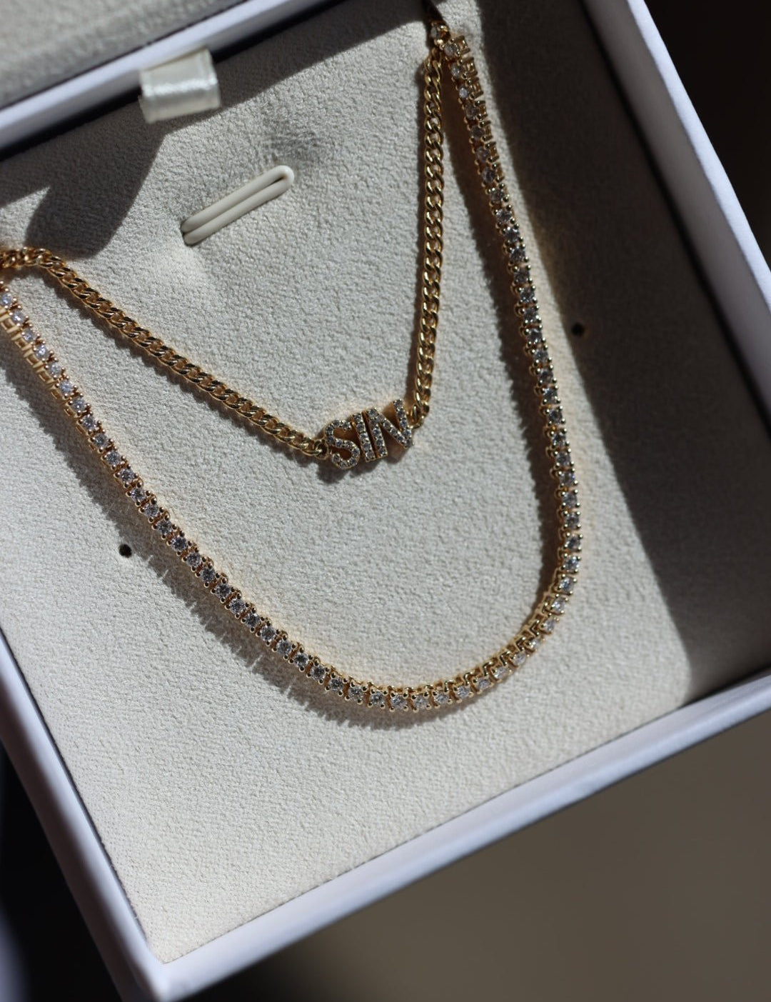 Classic Diamond Tennis Necklace - SIA Jewelry