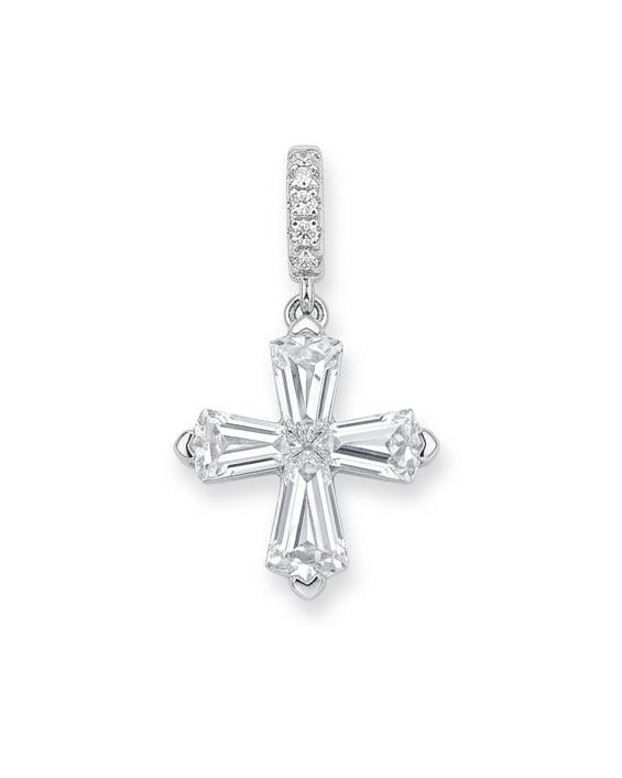 Cross Cut Diamond Pendant - SIA Jewelry