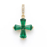Cross Cut Diamond Pendant - SIA Jewelry