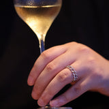 Diamond Cuban Chain Ring - SIA Jewelry