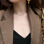 Diamond Nameplate Chain Necklace - SIA Jewelry