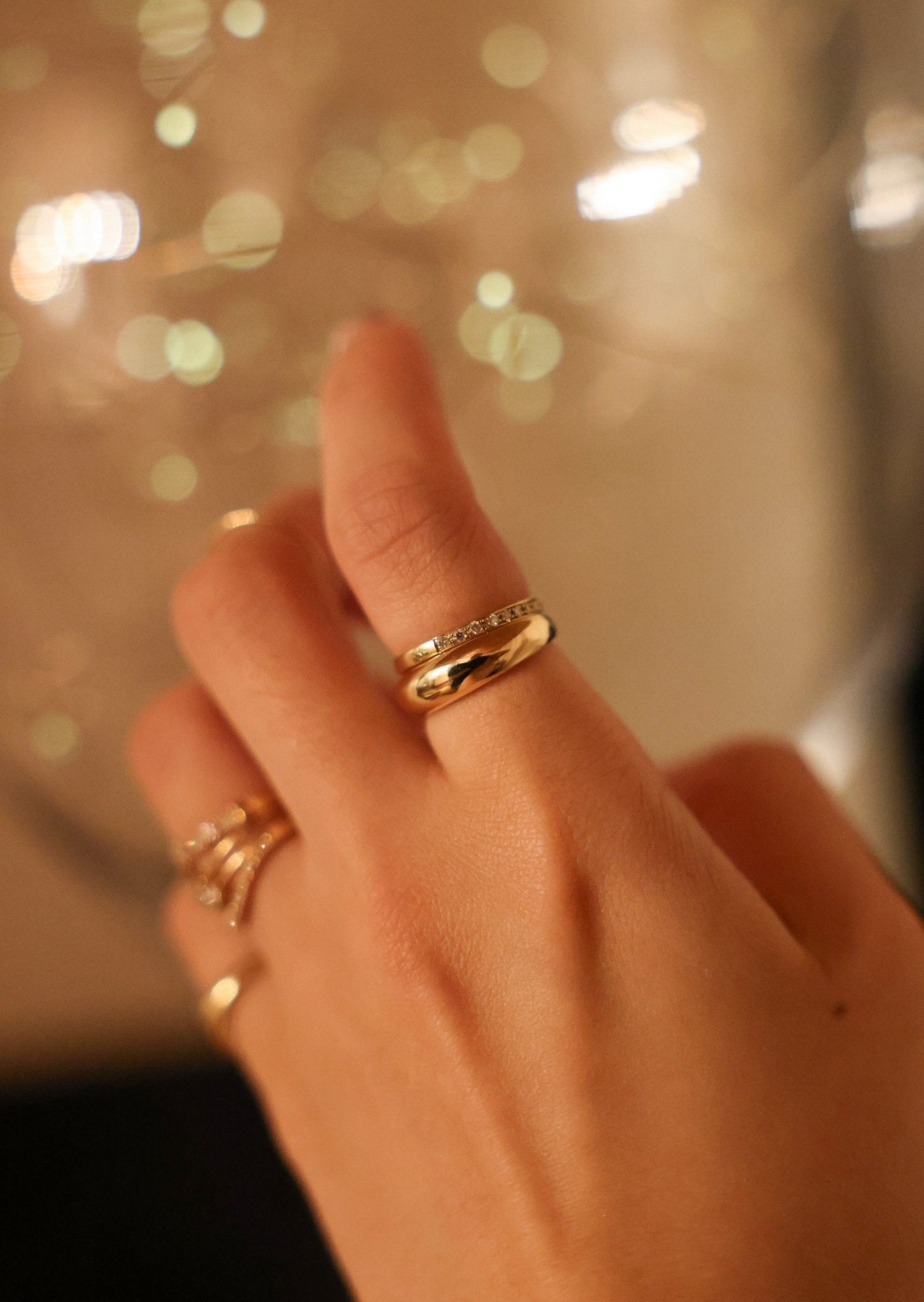 Dome Gold Ring - SIA Jewelry