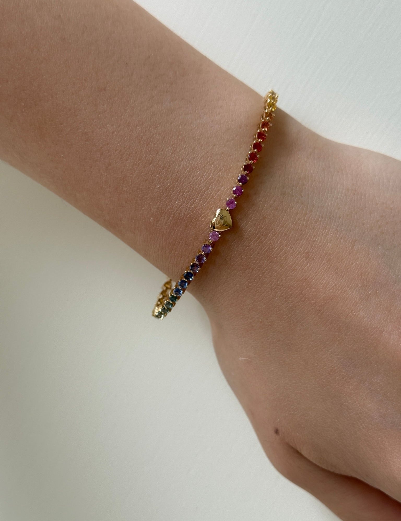 Double Rainbow Sapphire Bracelet - SIA Jewelry